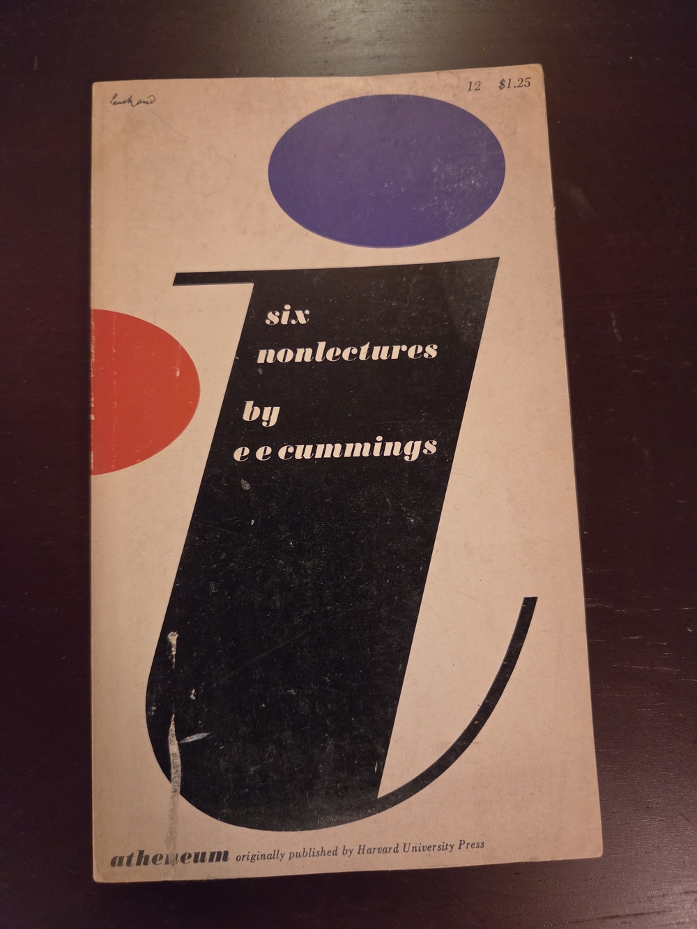 Six Nonlectures by E E Cummings